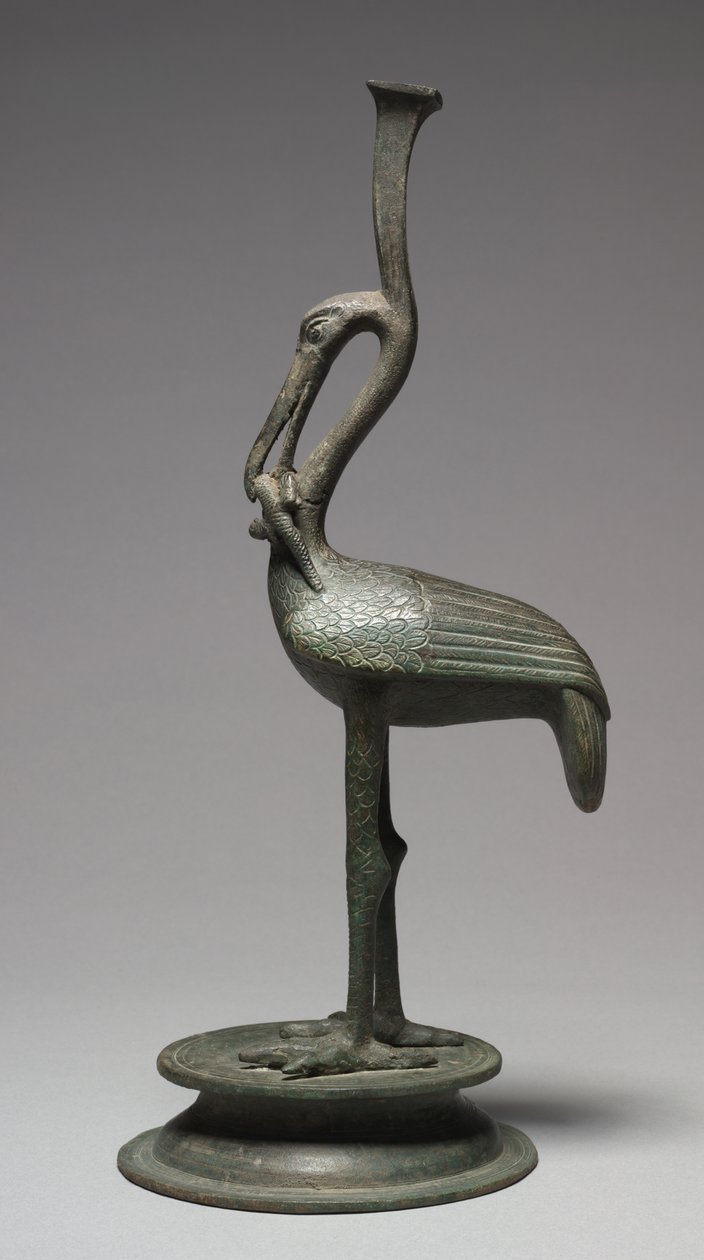 Ibis che mangia una lucertola, I secolo a.C.-I secolo d.C. da Roman Imperial Period