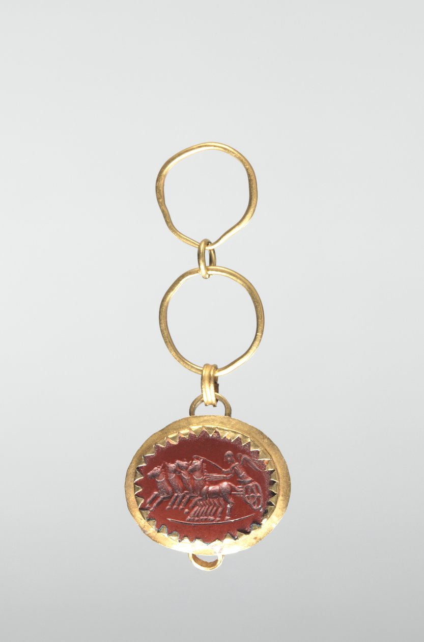 Intaglio con Vittoria su Carro da Roman Imperial Period