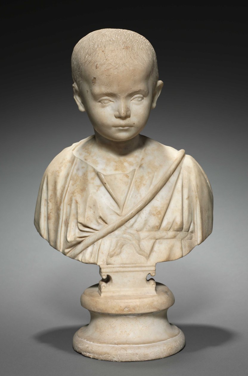 Busto ritratto di una ragazza, c.250-275 da Roman Imperial Period