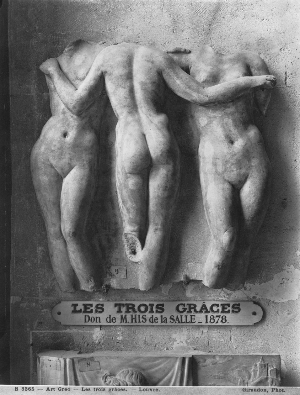 Le Tre Grazie, copia romana di un originale greco ellenistico del II secolo a.C. da Roman Imperial Period