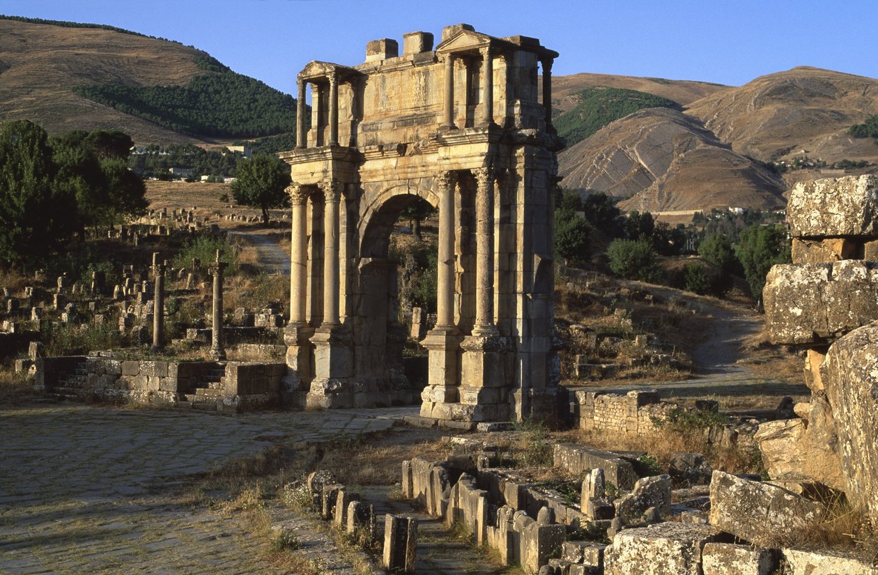 Arco trionfale costruito in onore dell