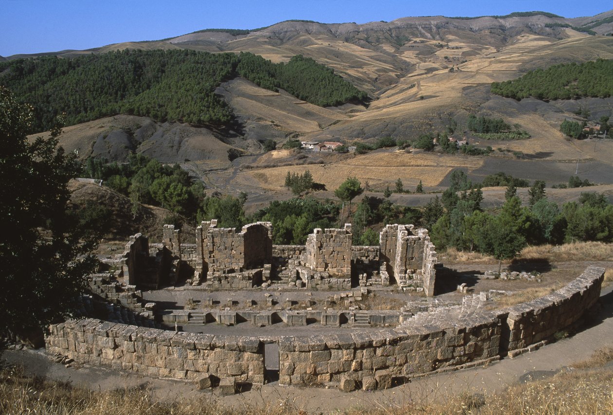 Veduta del teatro, Alto Periodo Imperiale da Roman Imperial Period