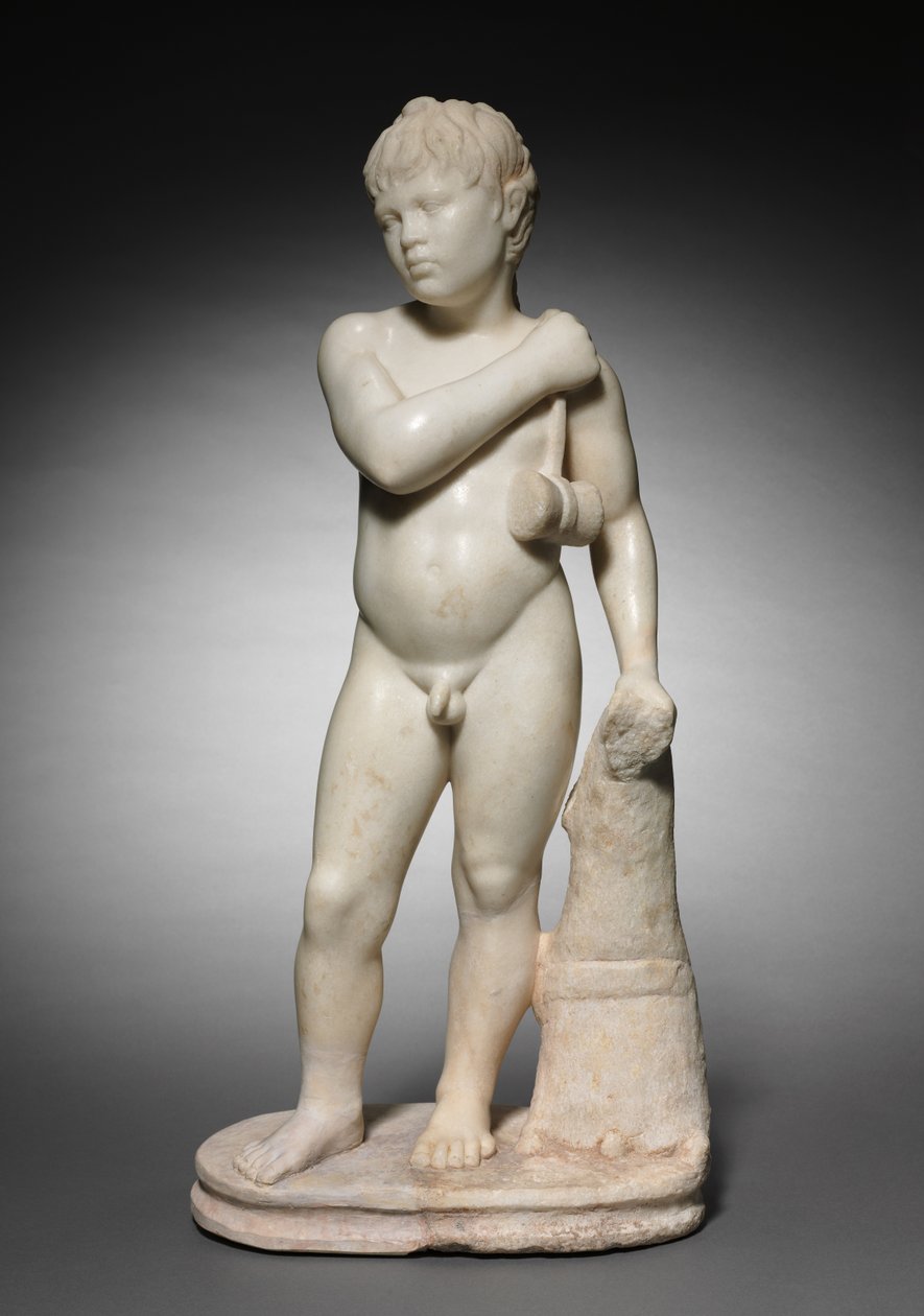 Giovane con Pesi da Salto, c.40-70 da Roman Imperial Period