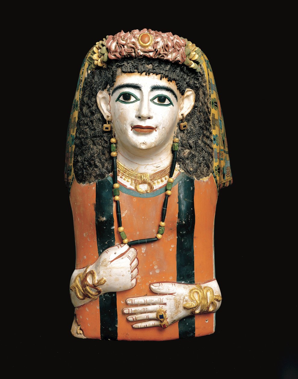 Maschera di mummia, 60-70 d.C. da Roman Period Egyptian