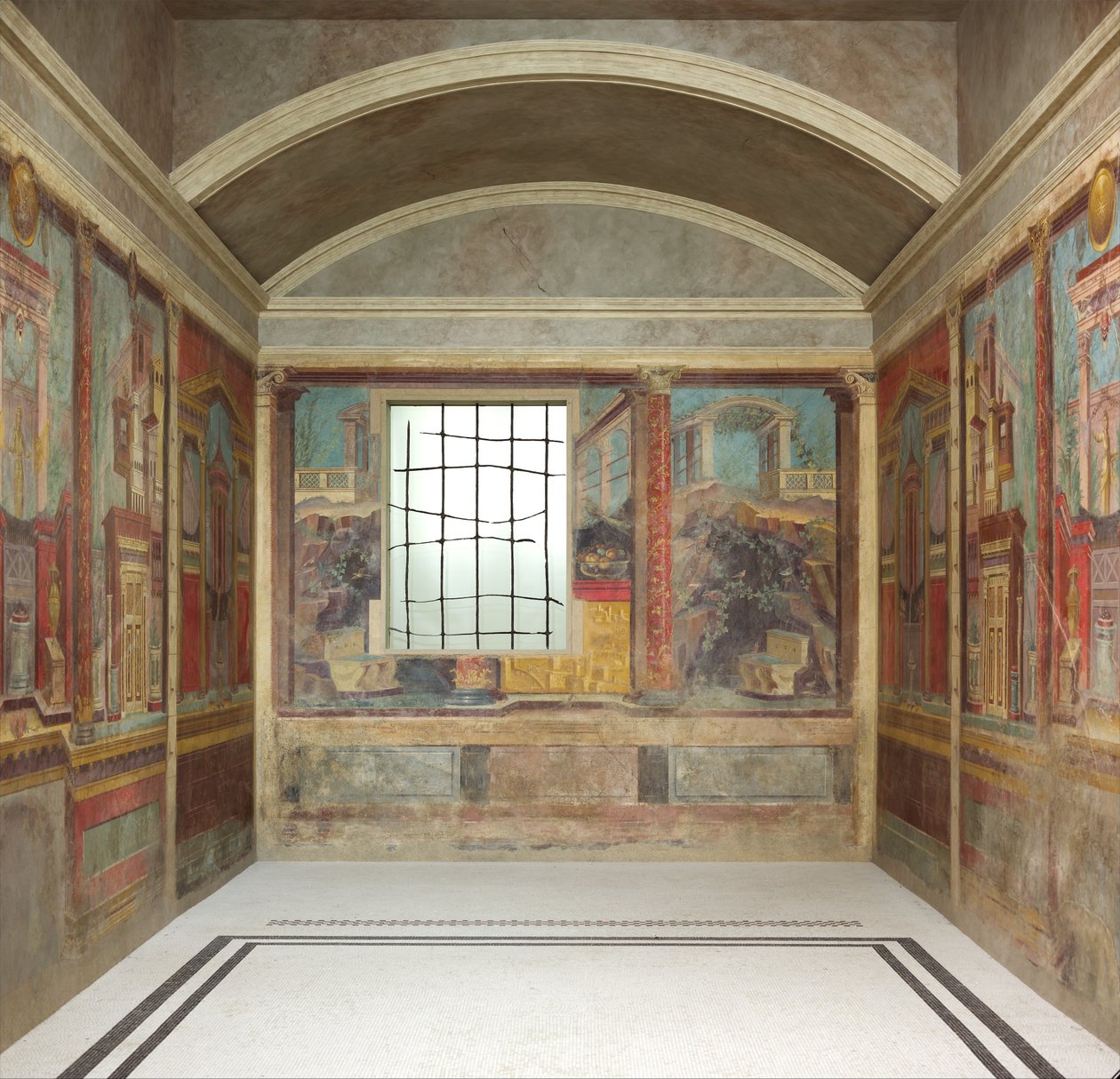 Cubiculum di una villa a Boscoreale, c.50-40 a.C. da Roman Republican Period