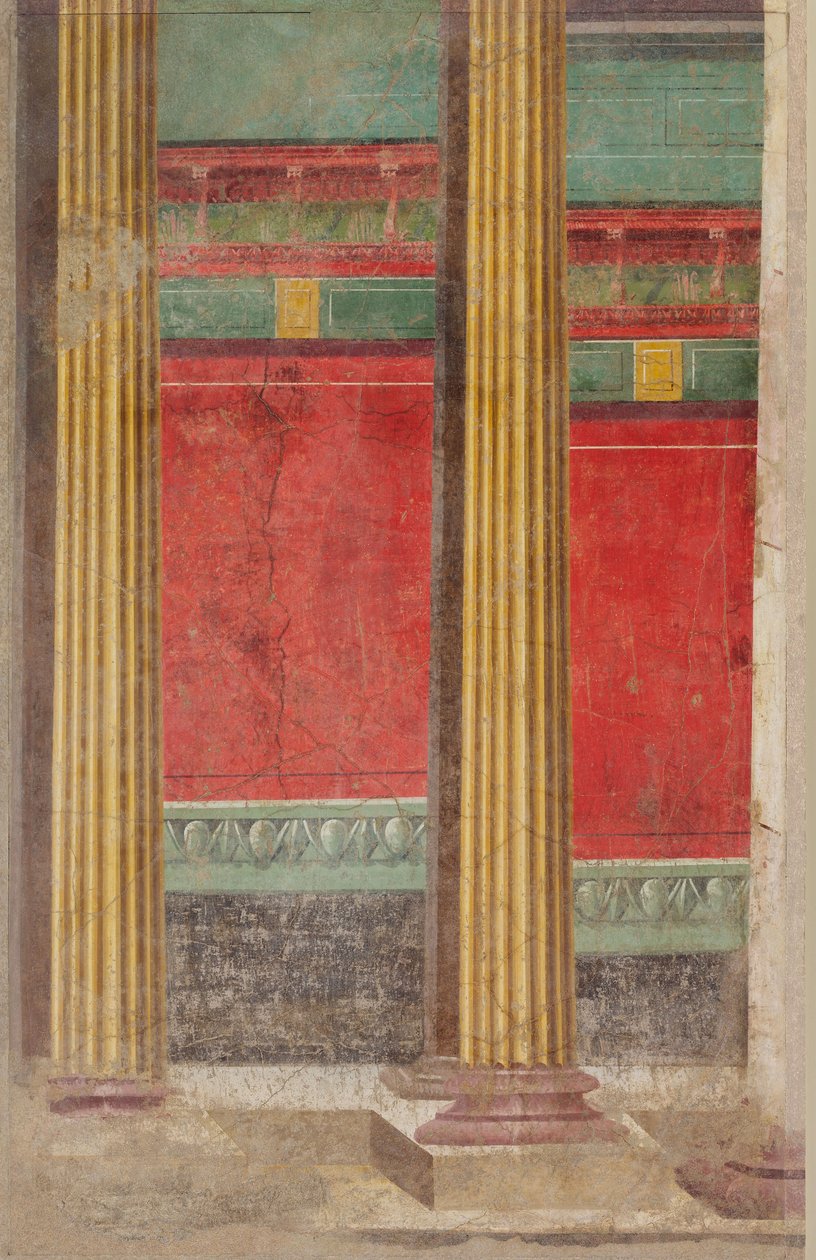 Affresco da una villa a Boscoreale da Roman Republican Period
