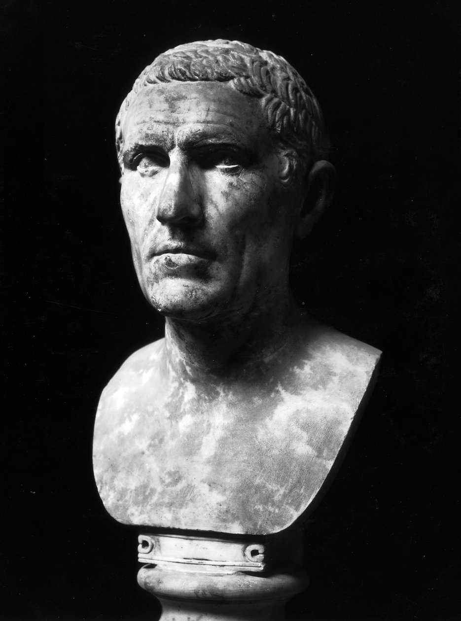 Busto di Marco Claudio Marcello (c.268-208 a.C.) da Roman Roman