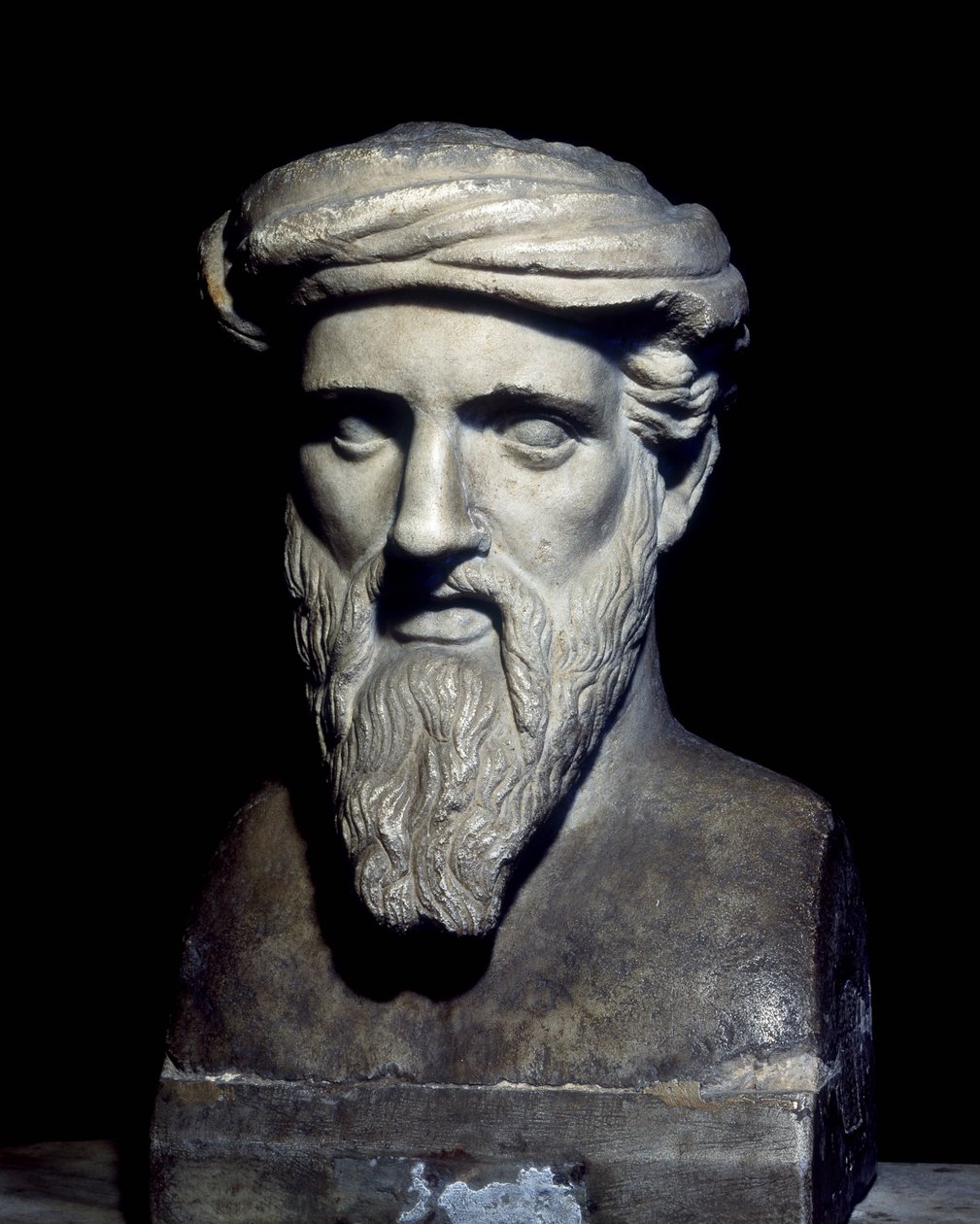 Busto di Pitagora (VI secolo a.C.), Musei Capitolini, Roma da Roman Roman