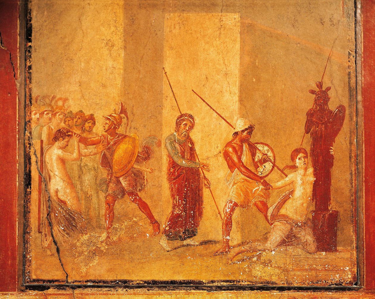 Affresco che raffigura l