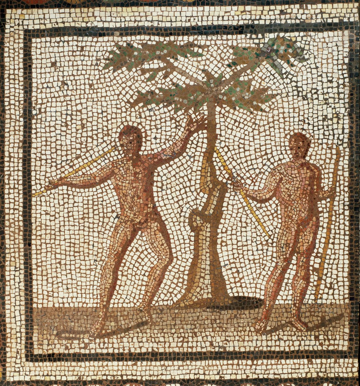 Ringraziamento per il raccolto (mosaico) da Roman Roman