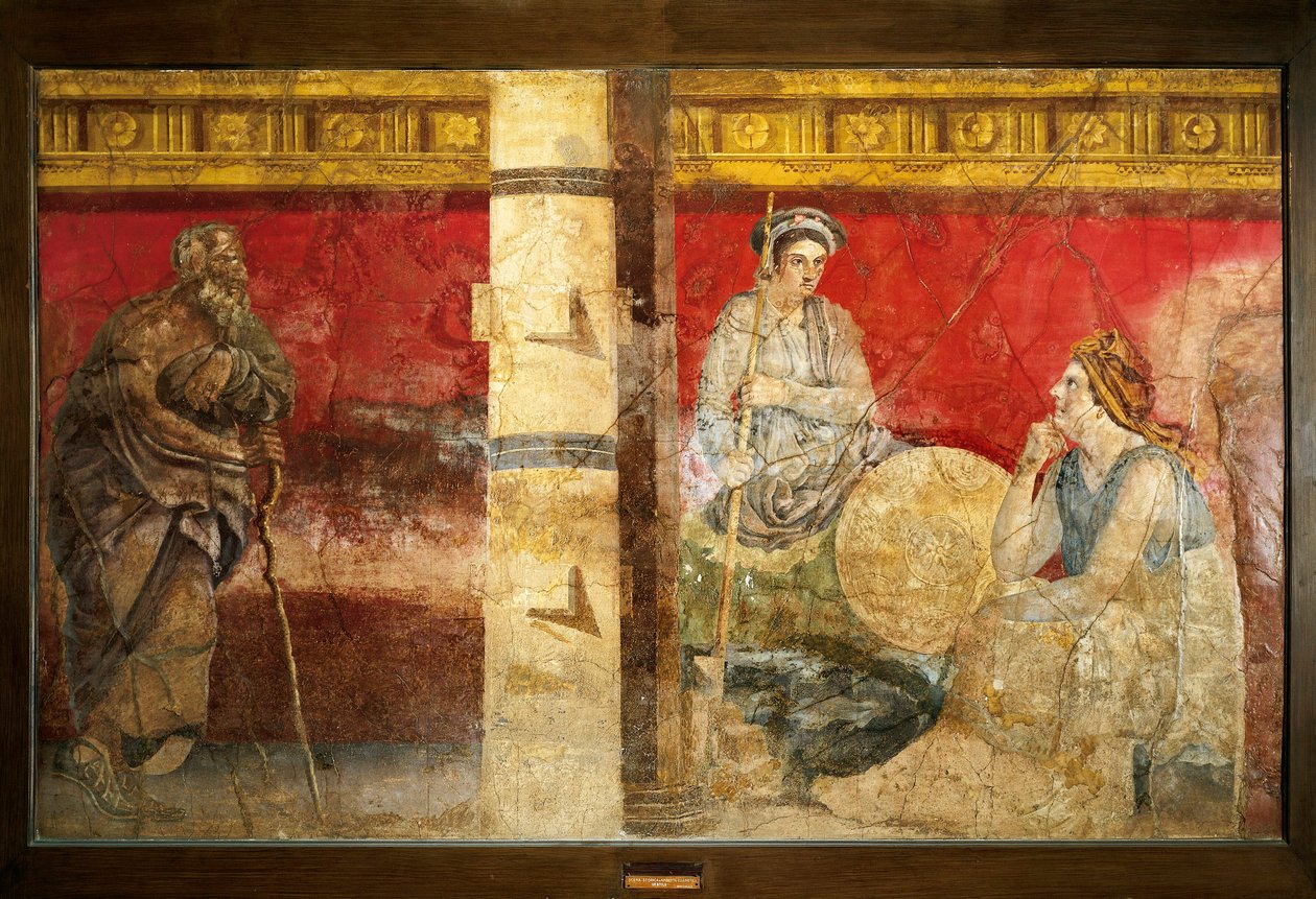 La famiglia reale di Macedonia e un filosofo da Roman Roman