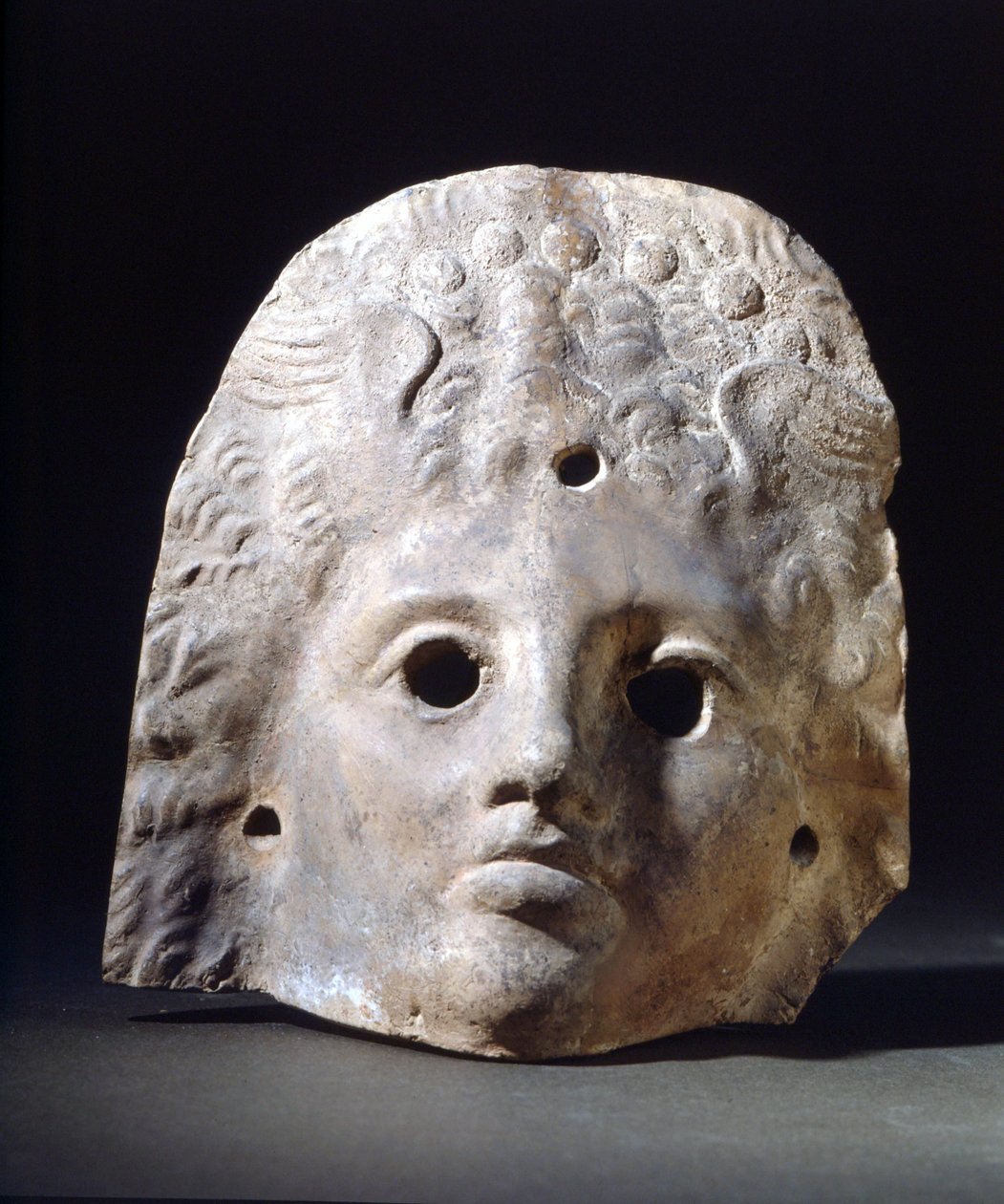 Maschera per tragedie in epoca romana. Museo della Scala. Milano da Roman Roman