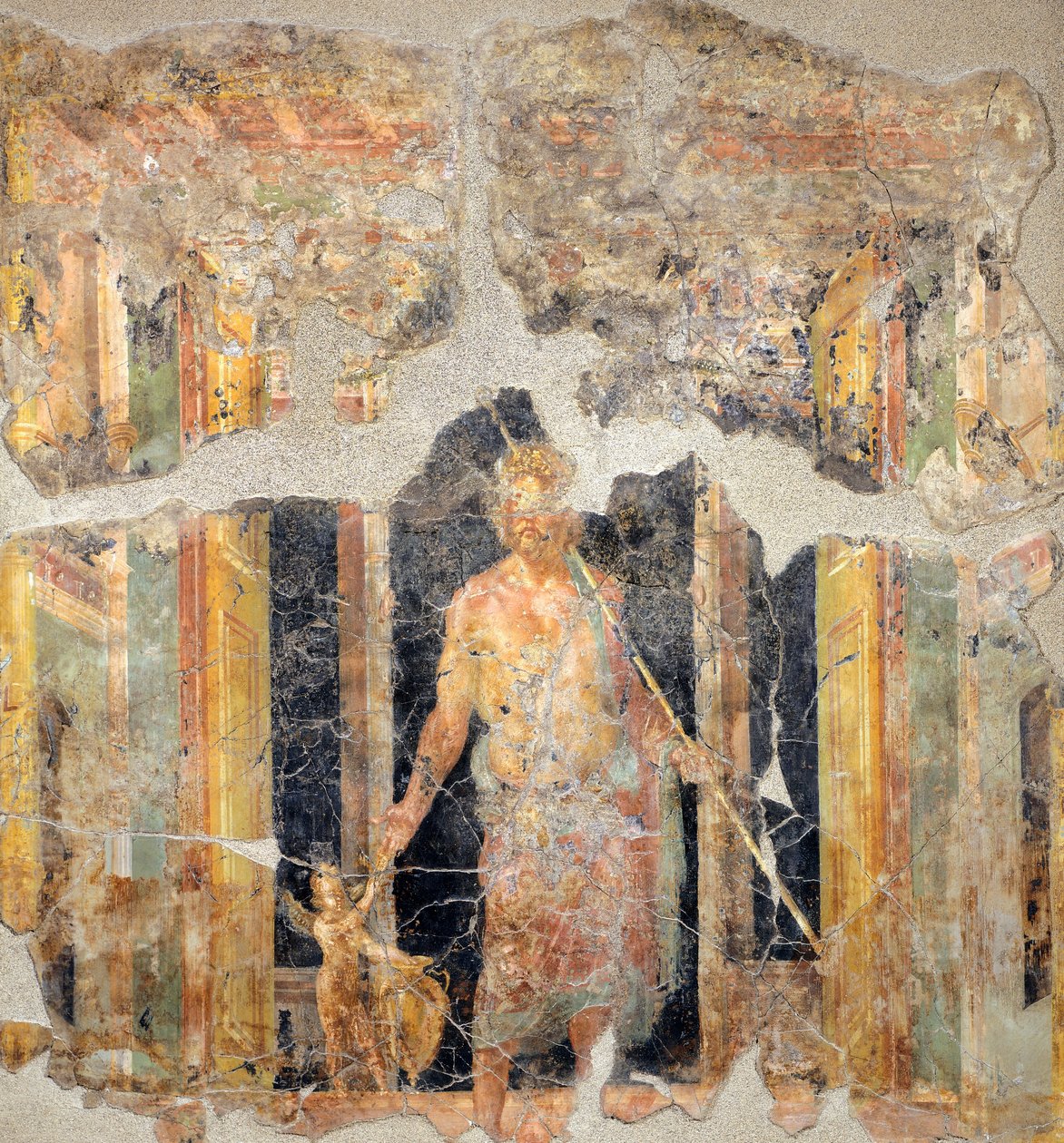 Dipinto del Quarto Stile Pompeiano che raffigura Giove da Roman Roman