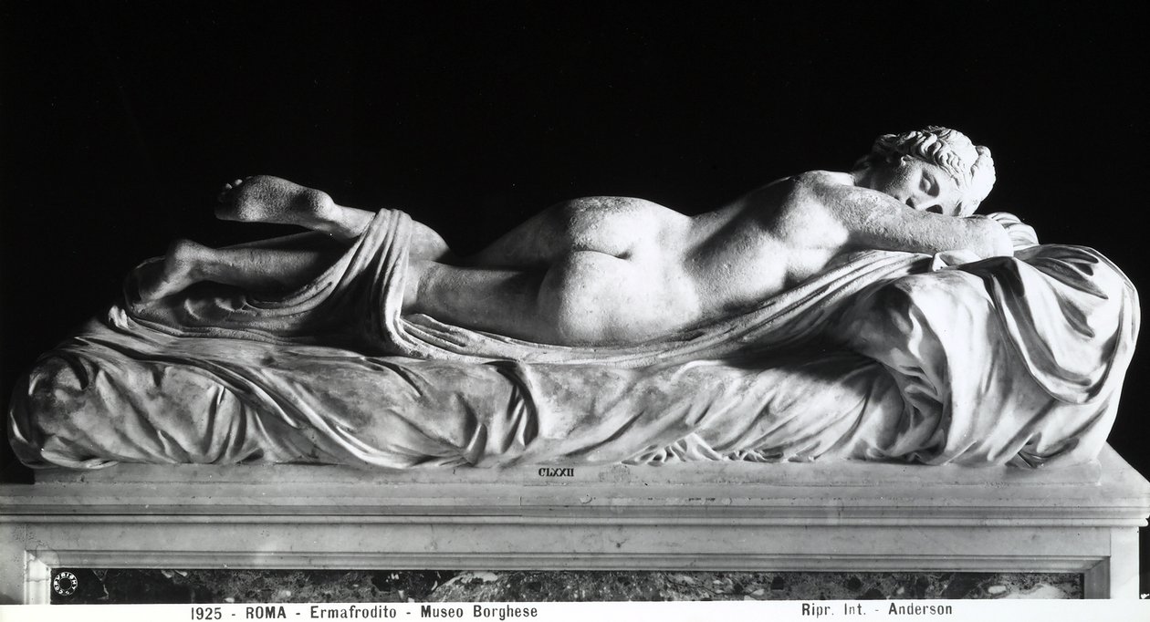 Ermafrodito dormiente da Roman Roman