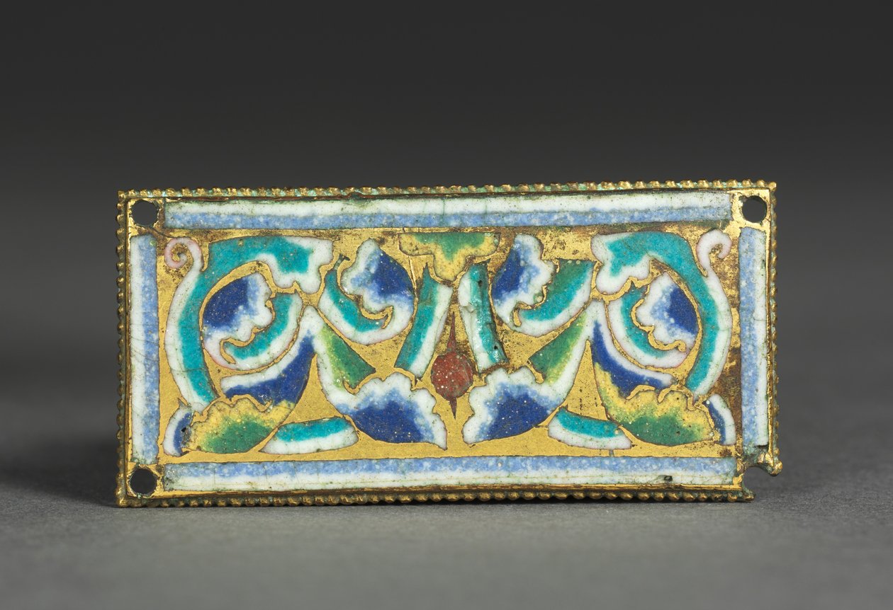 Placca da un reliquiario, c.1180-1190 da Romanesque