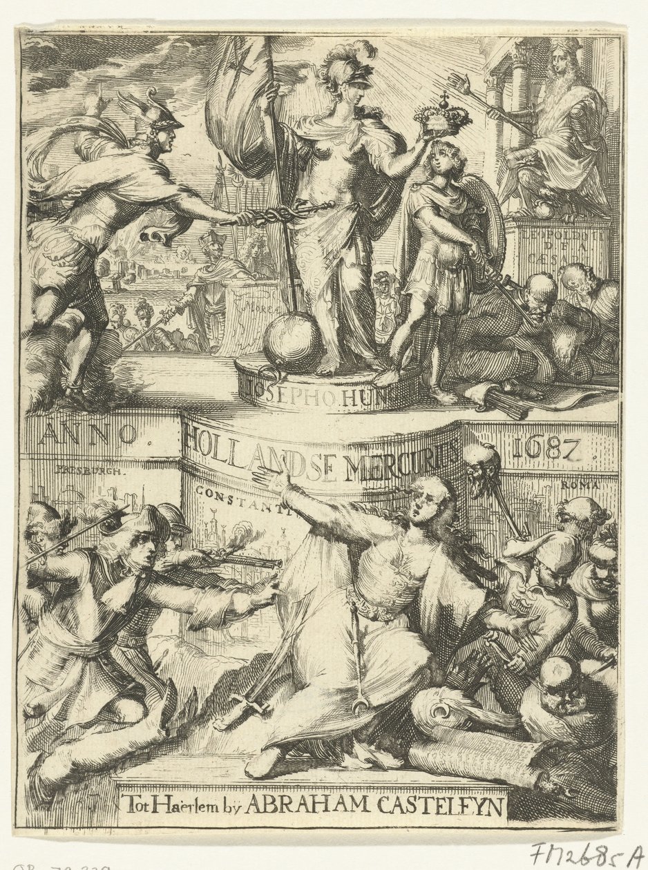 Pagina del titolo per il Mercurio Olandese dell