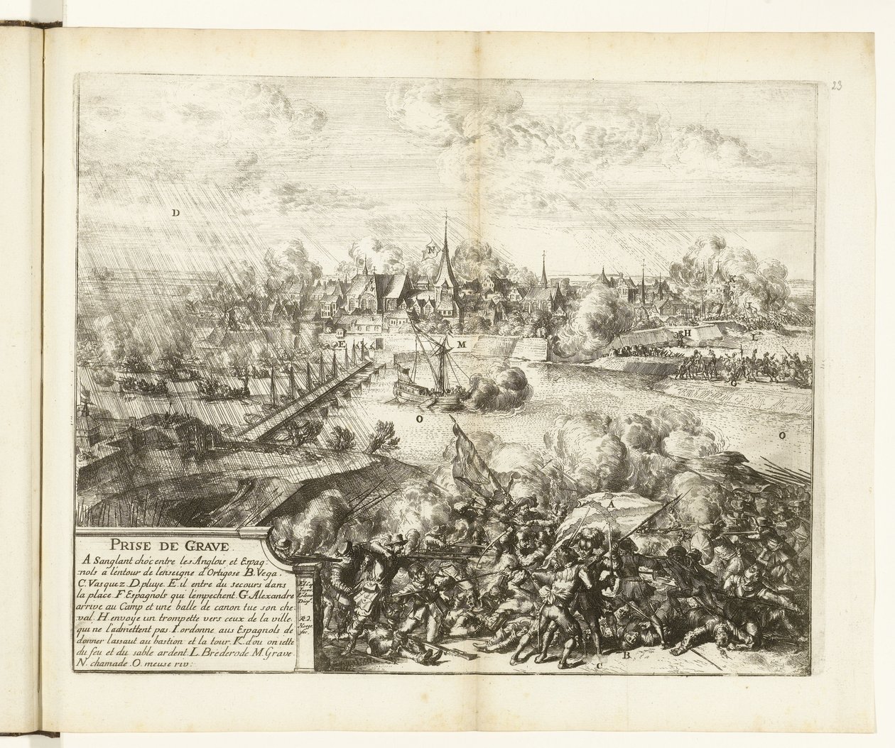 Assedio e presa di Grave, 1586 da Romeyn de Hooghe