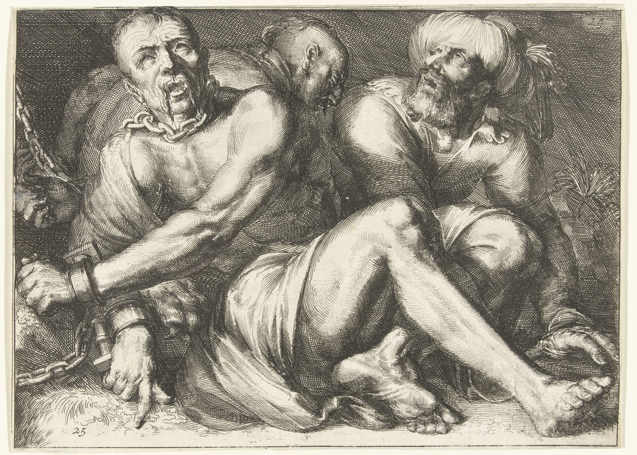Prigionieri da Romeyn de Hooghe
