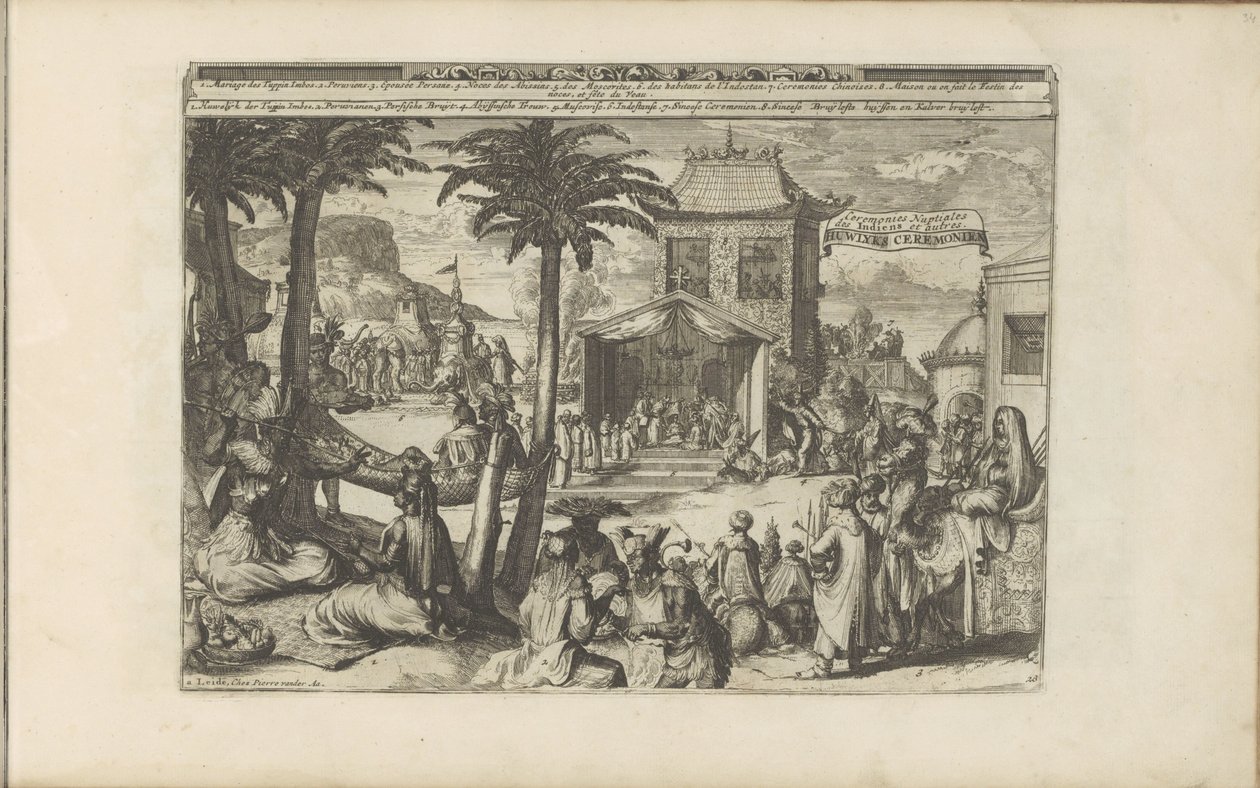 Cerimonie matrimoniali da Romeyn de Hooghe