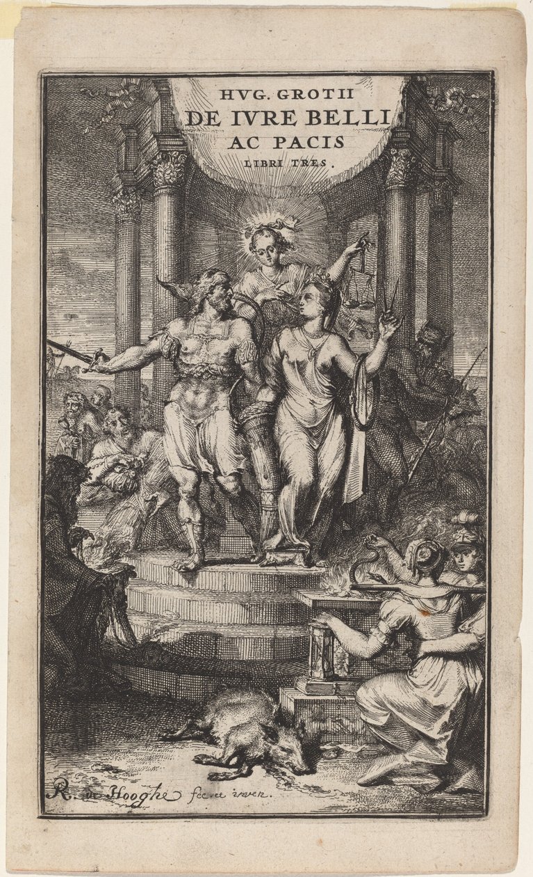 Legge della guerra e della pace da Romeyn de Hooghe