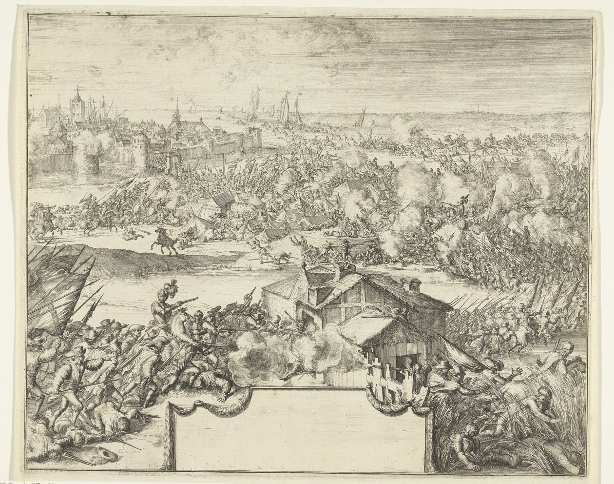 Battaglia di Steenbergen, 1583 da Romeyn de Hooghe