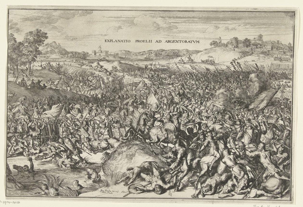 Battaglia di Strasburgo, 357 da Romeyn de Hooghe