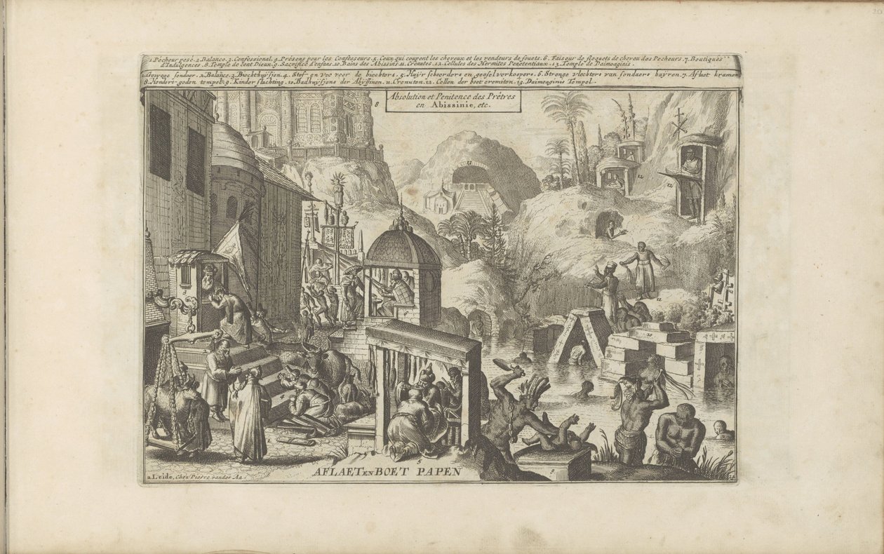 Peccato e penitenza da Romeyn de Hooghe