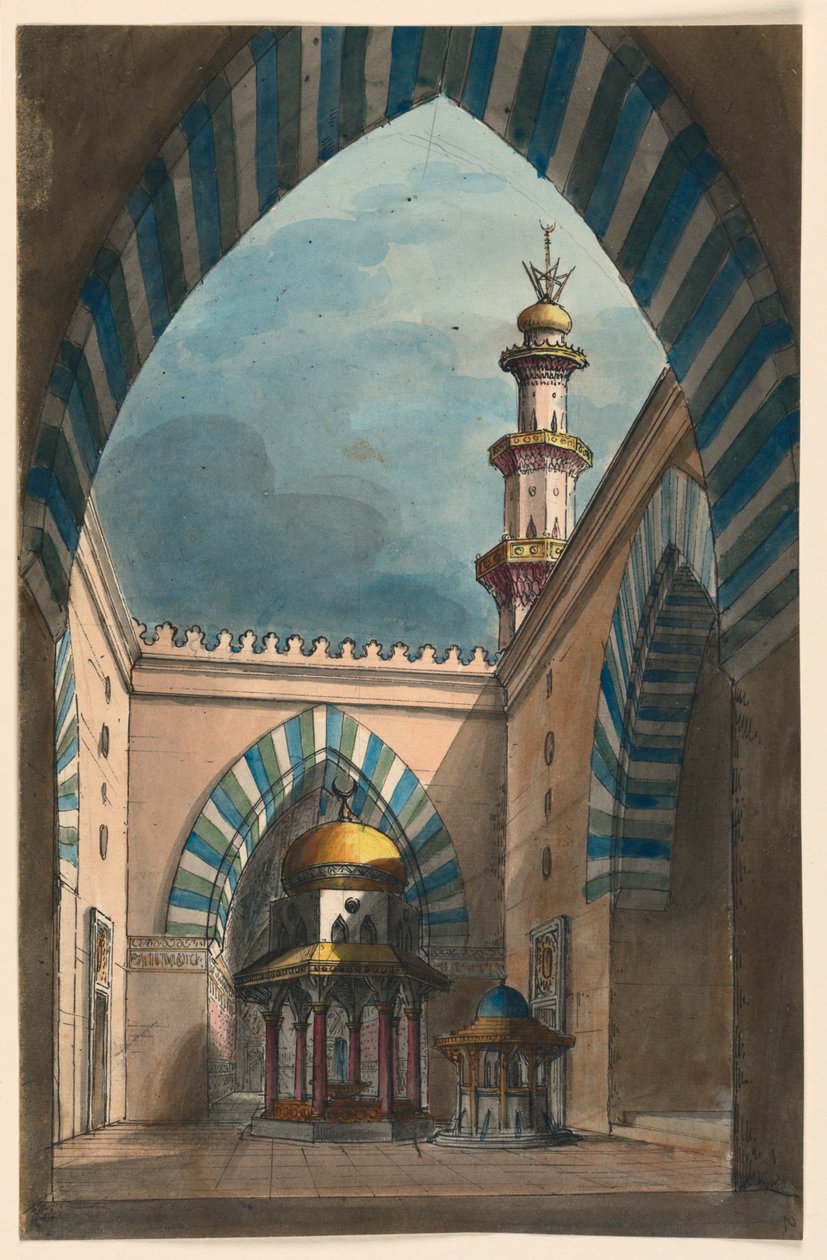 Scenografia, Corte Orientale da Romolo Achille Liverani