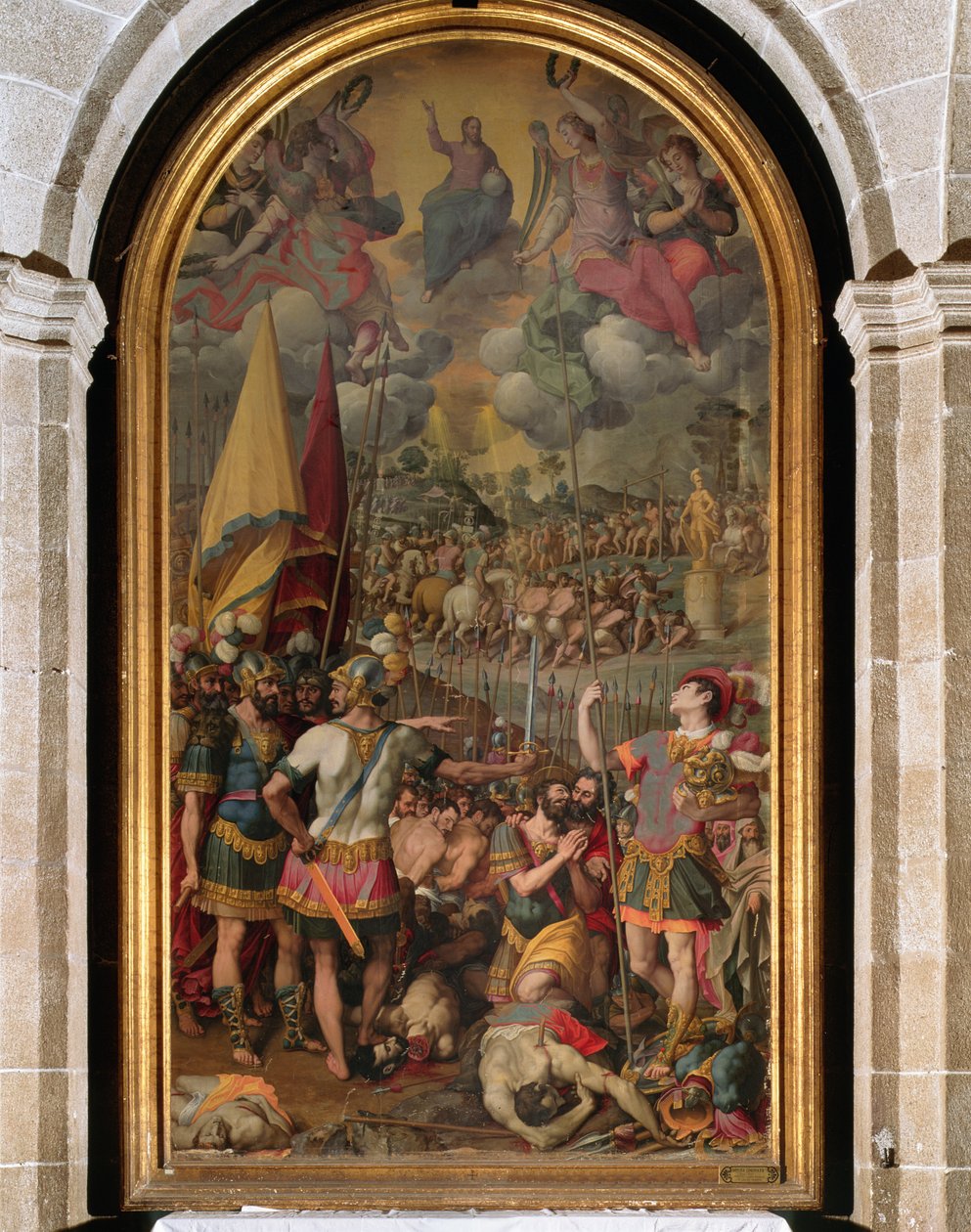 Il martirio di San Maurizio da Romulo Cincinnato