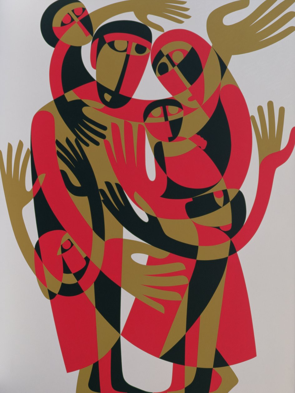 Tutti gli esseri umani nascono liberi e uguali in dignità e diritti, 1998 da Ron Waddams