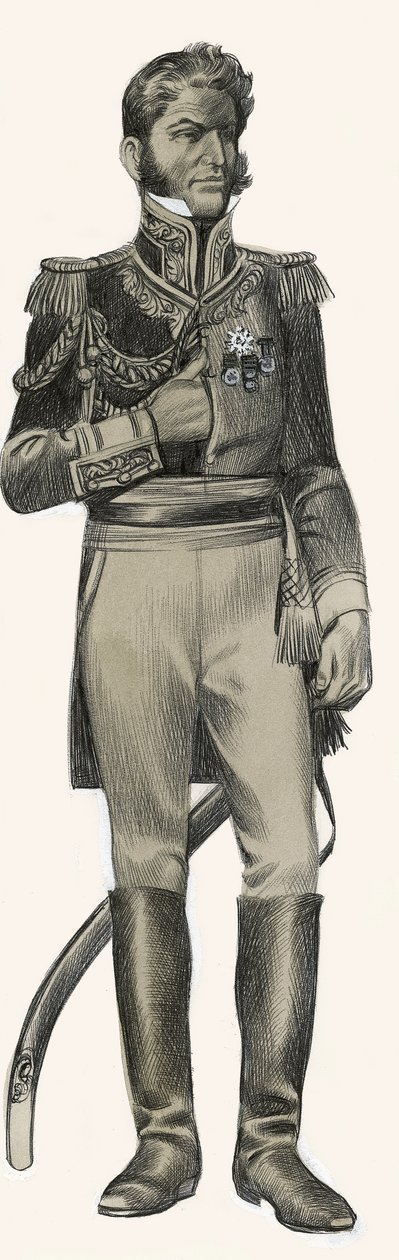 Antonio Lopez de Santa Anna da Ron Embleton