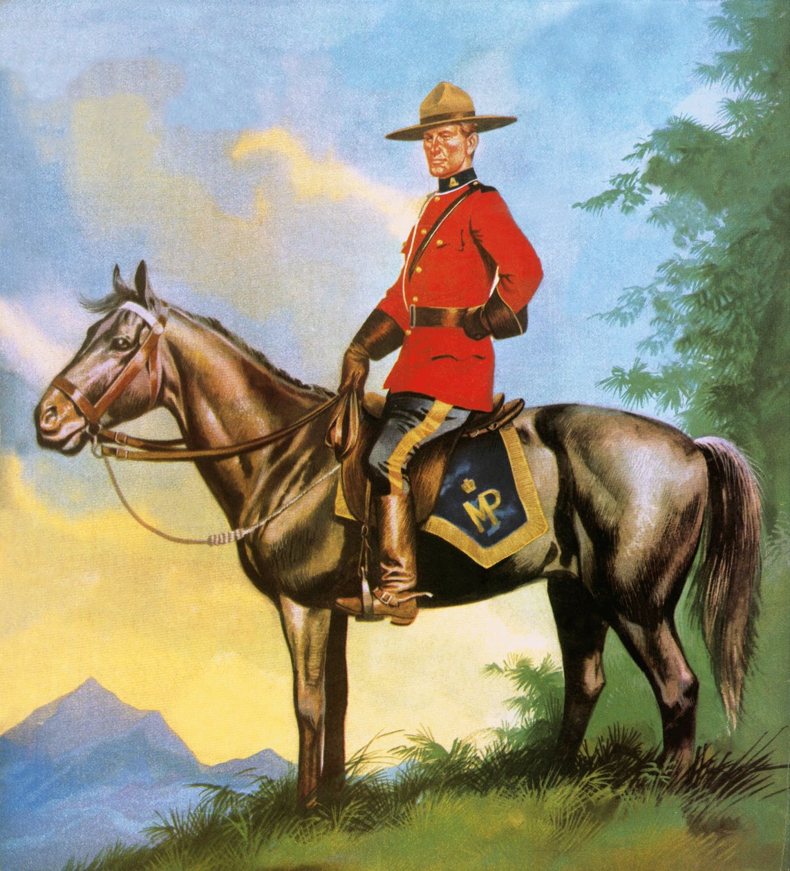 Monte canadese da Ron Embleton