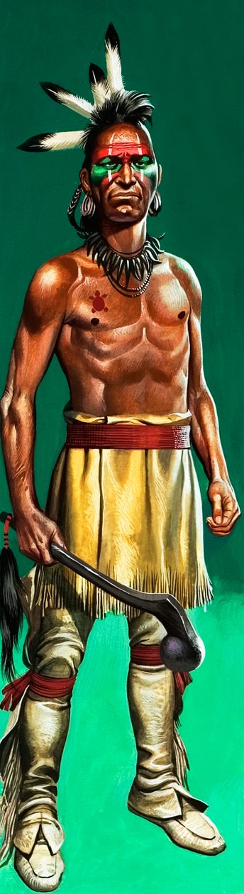 Guerriero irochese da Ron Embleton