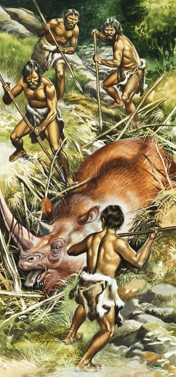 Cacciatori preistorici da Ron Embleton