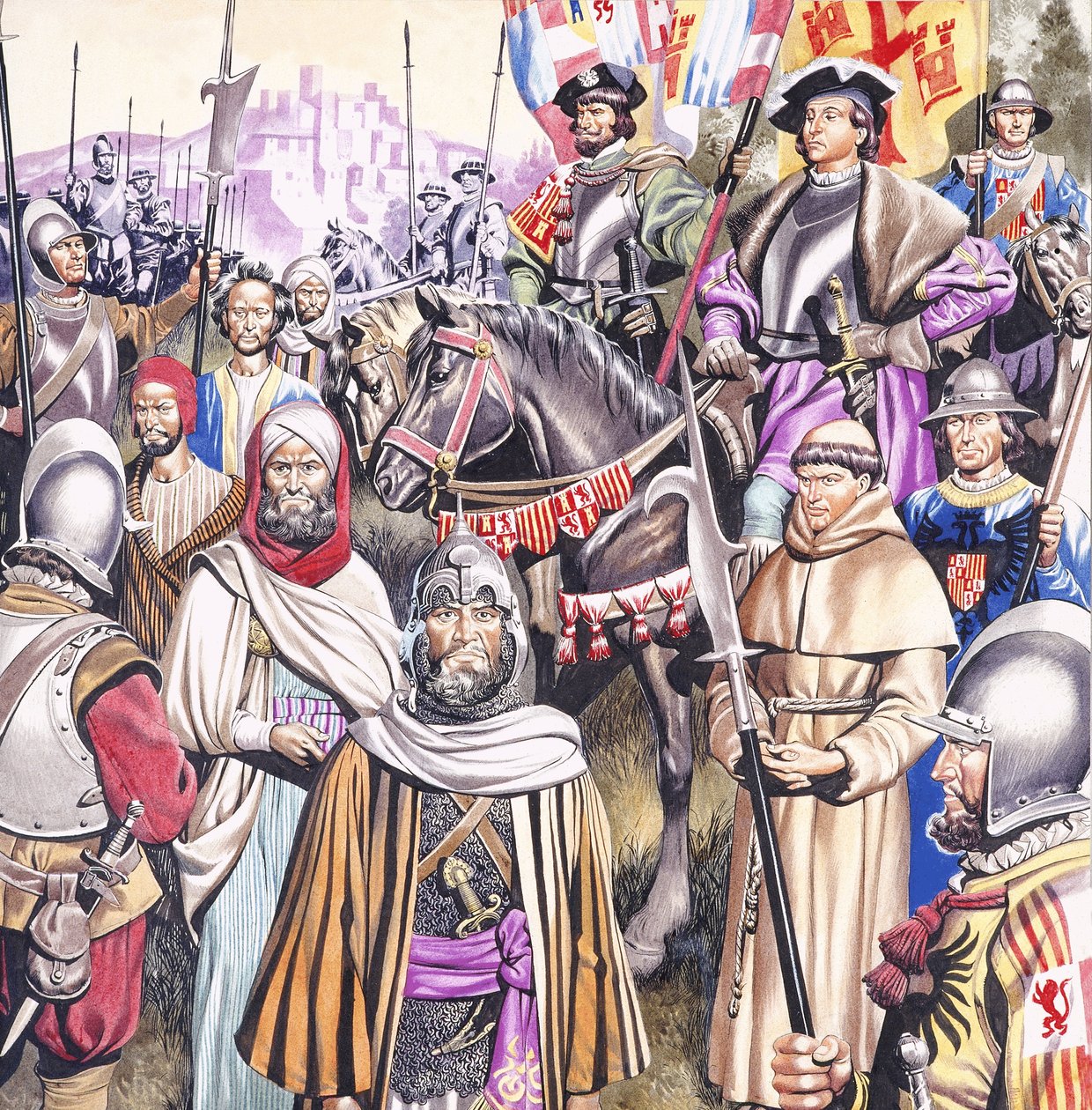 Le crociate da Ron Embleton