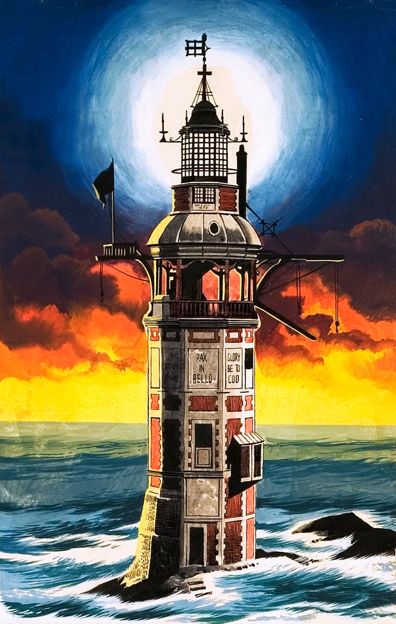 Il faro di Eddystone da Ron Embleton