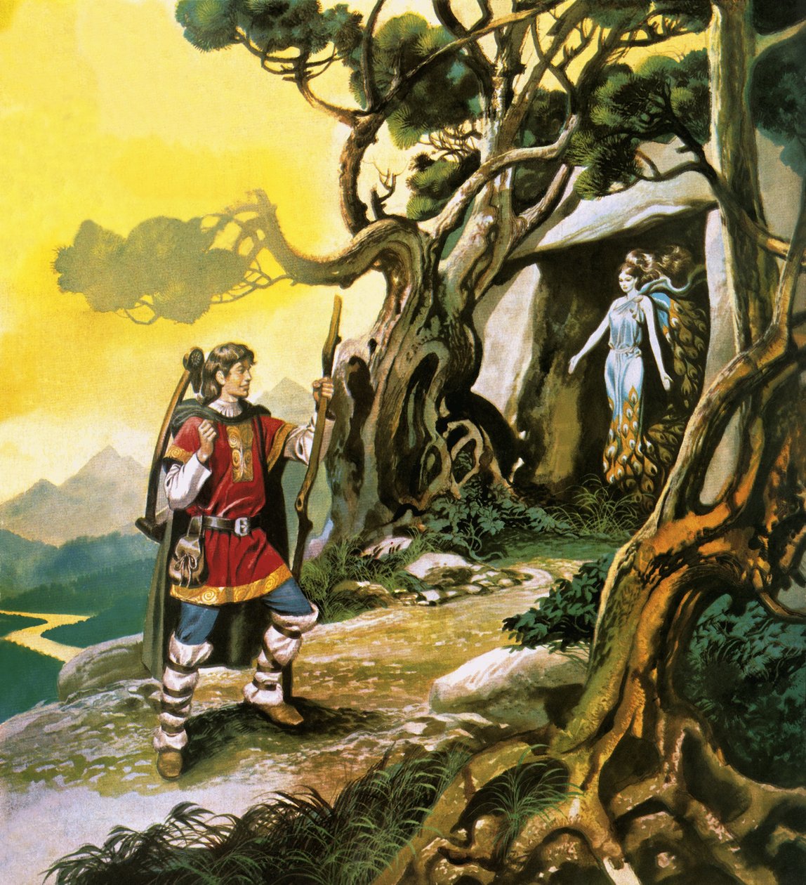 La strega della montagna da Ron Embleton