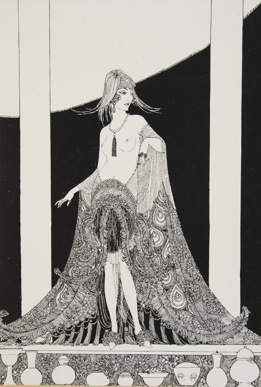 Illustrazione dal Rubáiyát di Omar Khayyam, 1920 da Ronald Balfour
