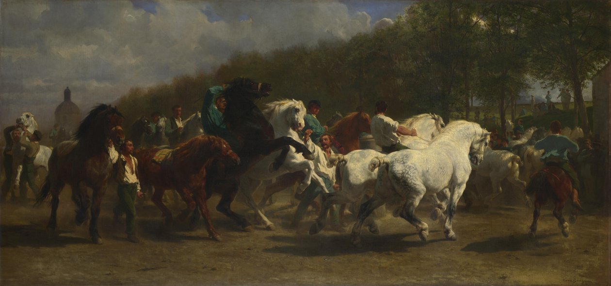 La fiera del cavallo da Rosa Bonheur