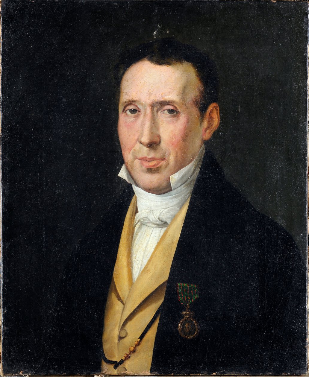 Ritratto di Andrea de Marchi da Recco. Dipinto di Rosa Carrea Bacigalupo (1794-1854). Genova, Galleria d