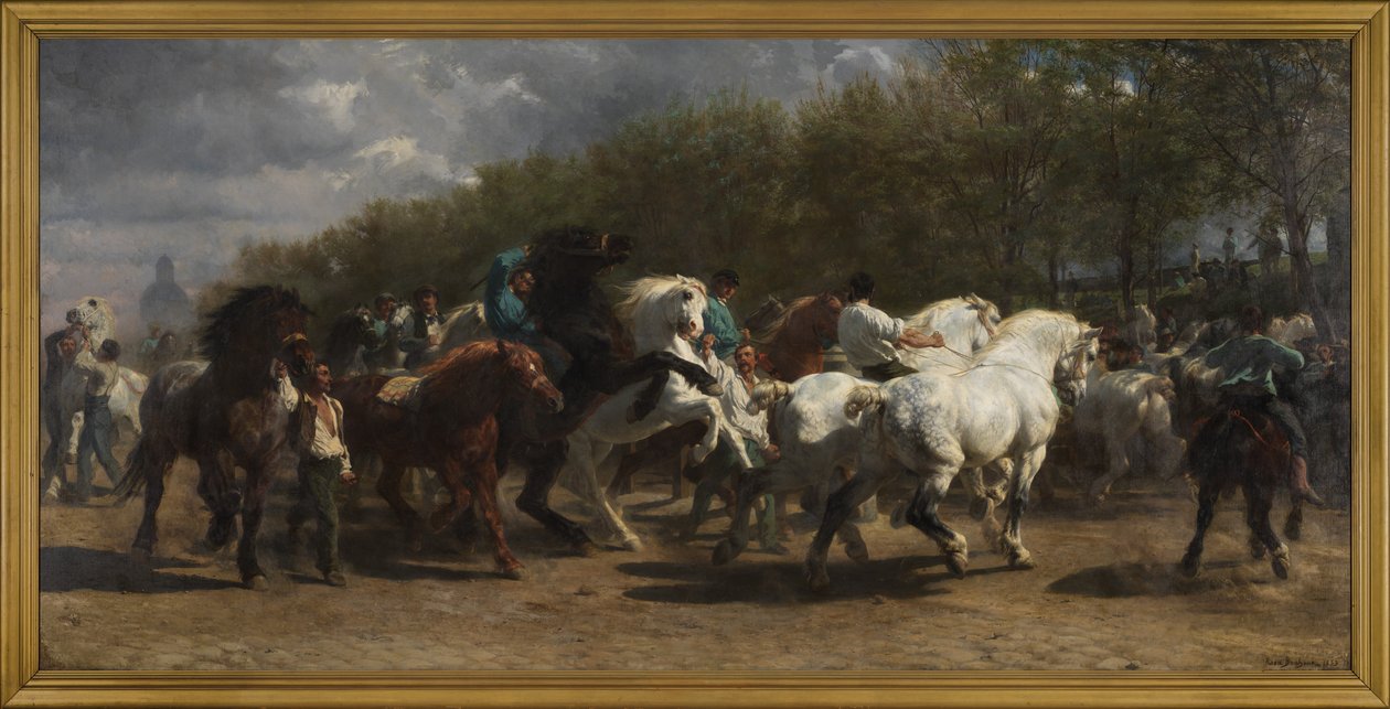 La fiera dei cavalli da Rosa Bonheur