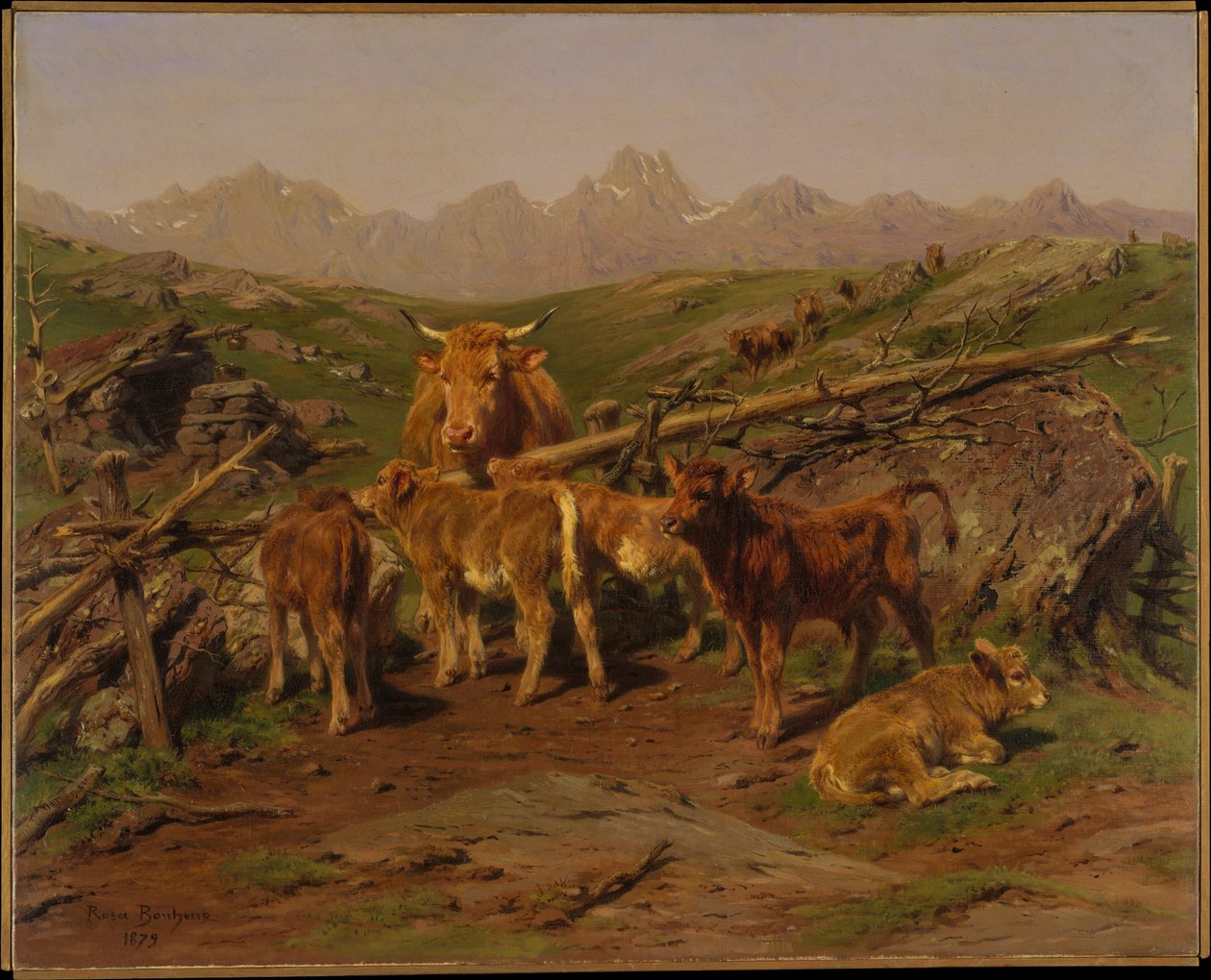 Svezzamento dei vitelli da Rosa Bonheur