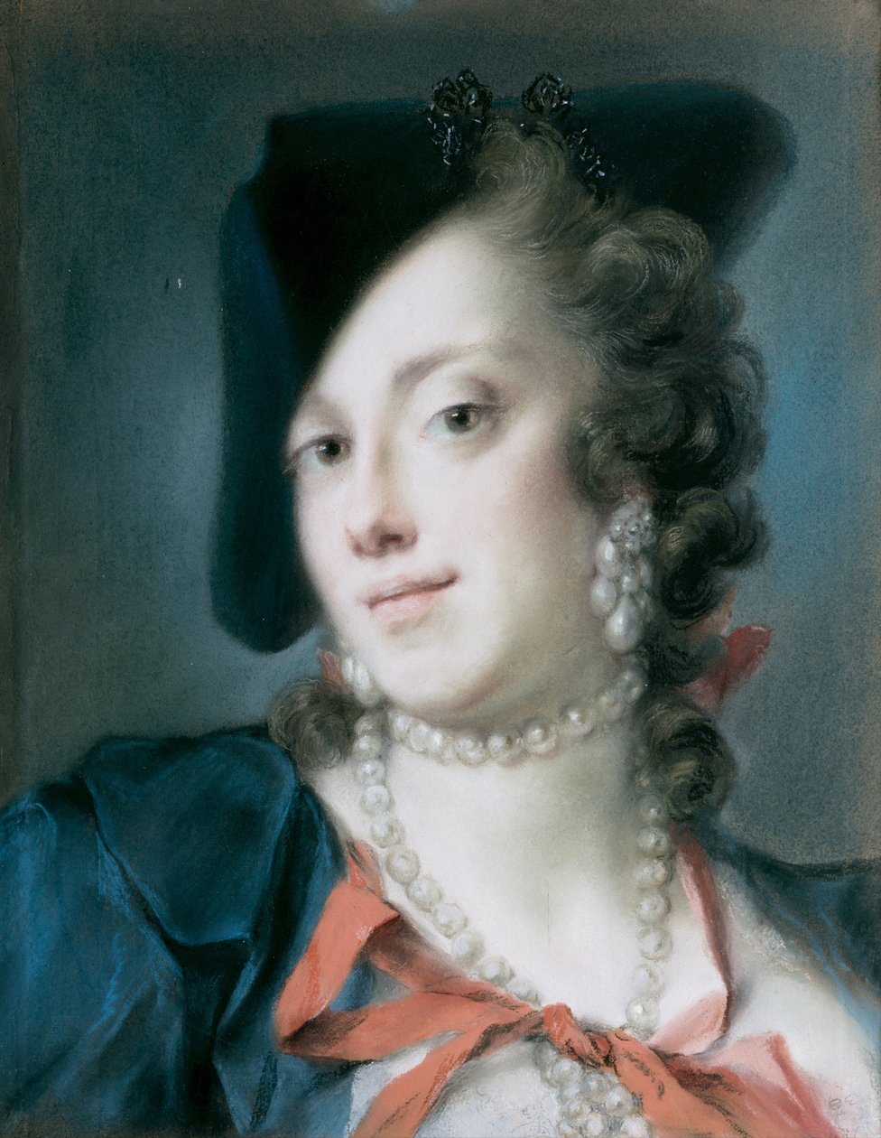 Una dama veneziana della Casa di Barbarigo Caterina Sagredo Barbarigo, ca 1735-1739 da Rosalba Giovanna Carriera