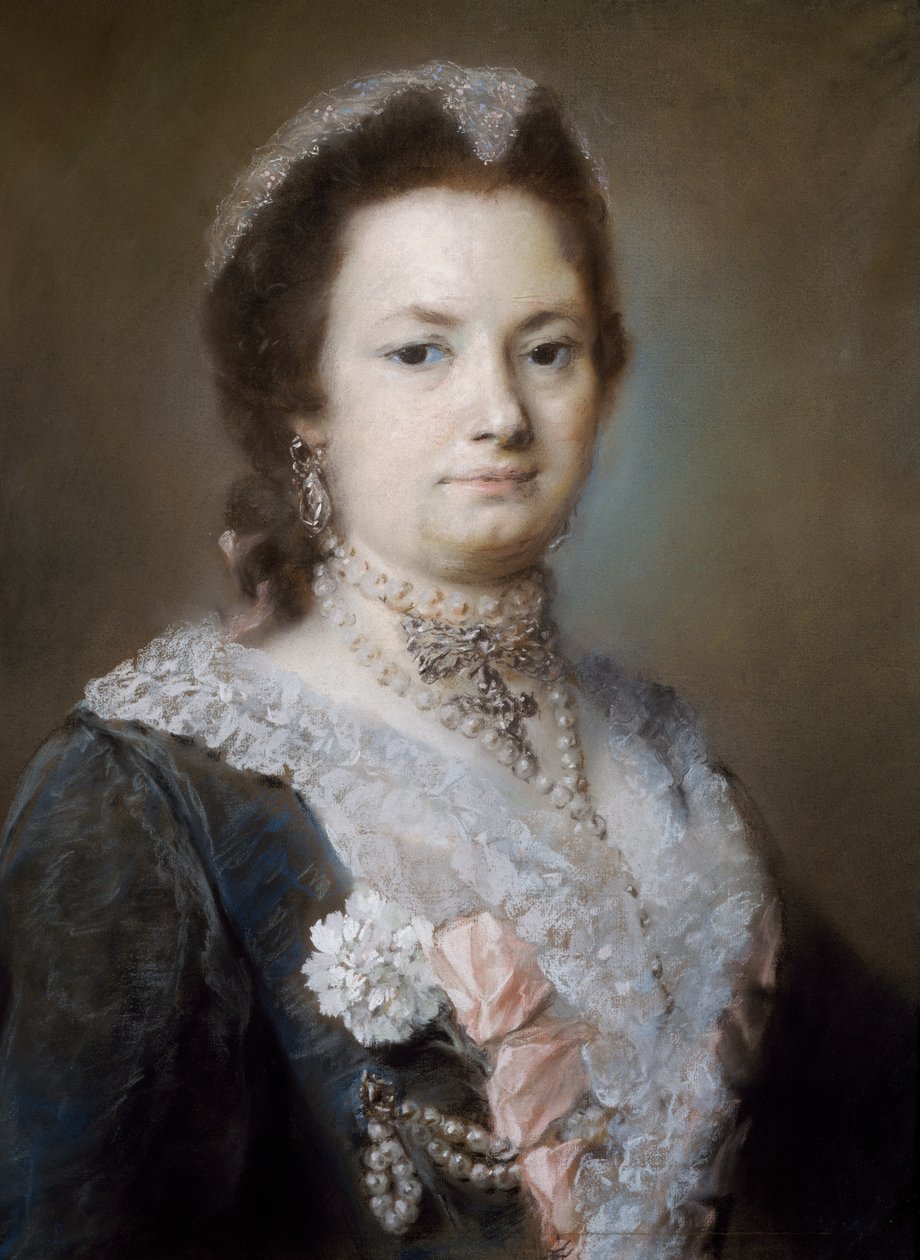 Ritratto di una signora da Rosalba Giovanna Carriera
