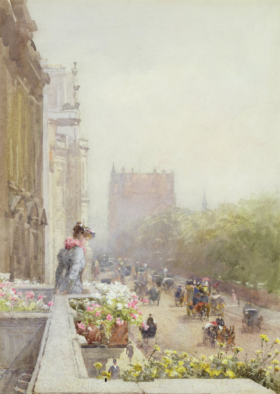 Piccadilly in giugno, 1892 da Rose Maynard Barton