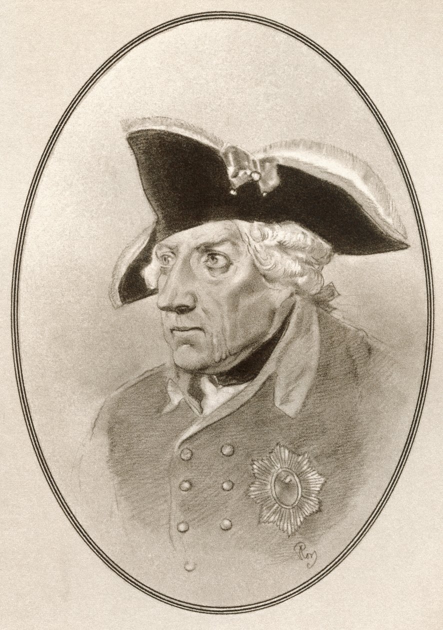 Federico II, da Biografie Viventi di Famosi Sovrani da Ross Gordon