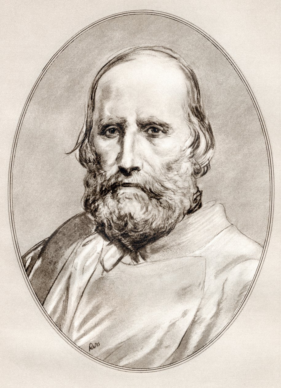 Giuseppe Garibaldi, da Living Biographies of Famous Men da Ross Gordon