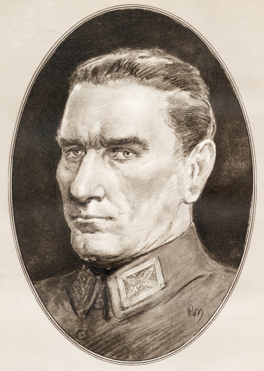Mustafa Kemal Ataturk, da Living Biographies of Famous Men da Ross Gordon