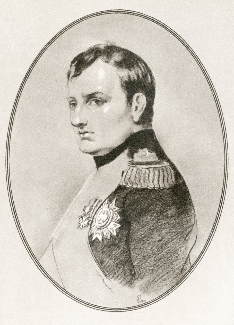 Napoleone Bonaparte, da Living Biographies of Famous Rulers da Ross Gordon
