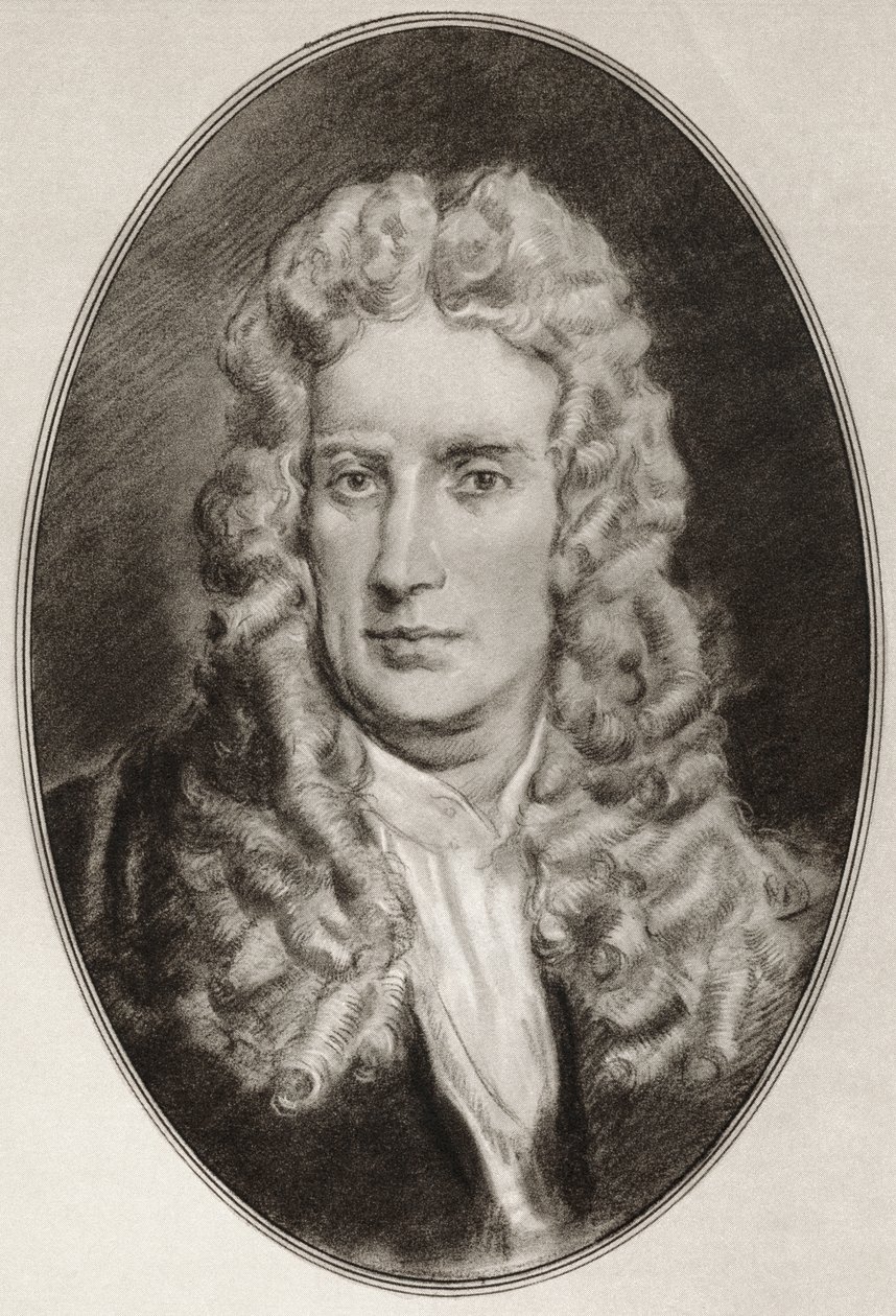 Sir Isaac Newton, da Biografie Viventi di Uomini Famosi da Ross Gordon